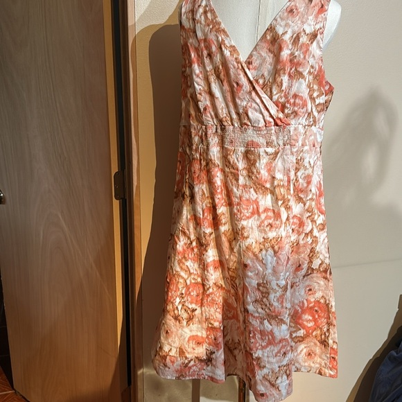 Lands end floral 14 dress - Picture 2 of 2
